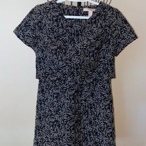 Black and white dress